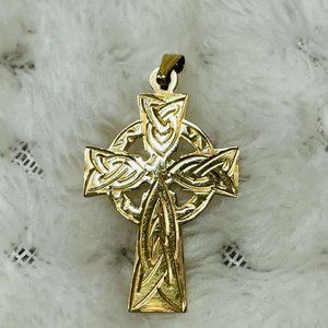 14k Gold Celtic Cross - Pendant - 1.00 Gram